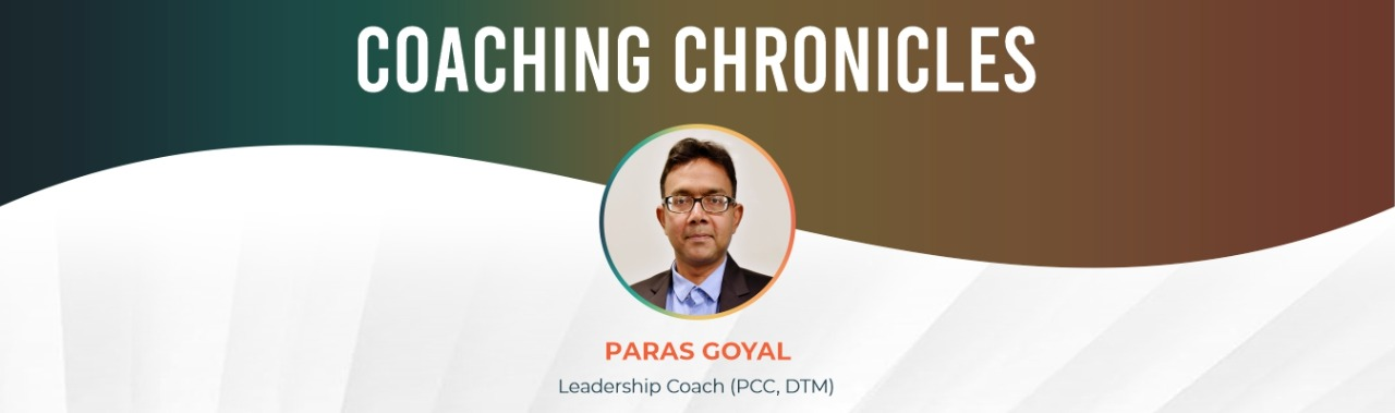 Coaching Chronicles- Paras Goyal Image
