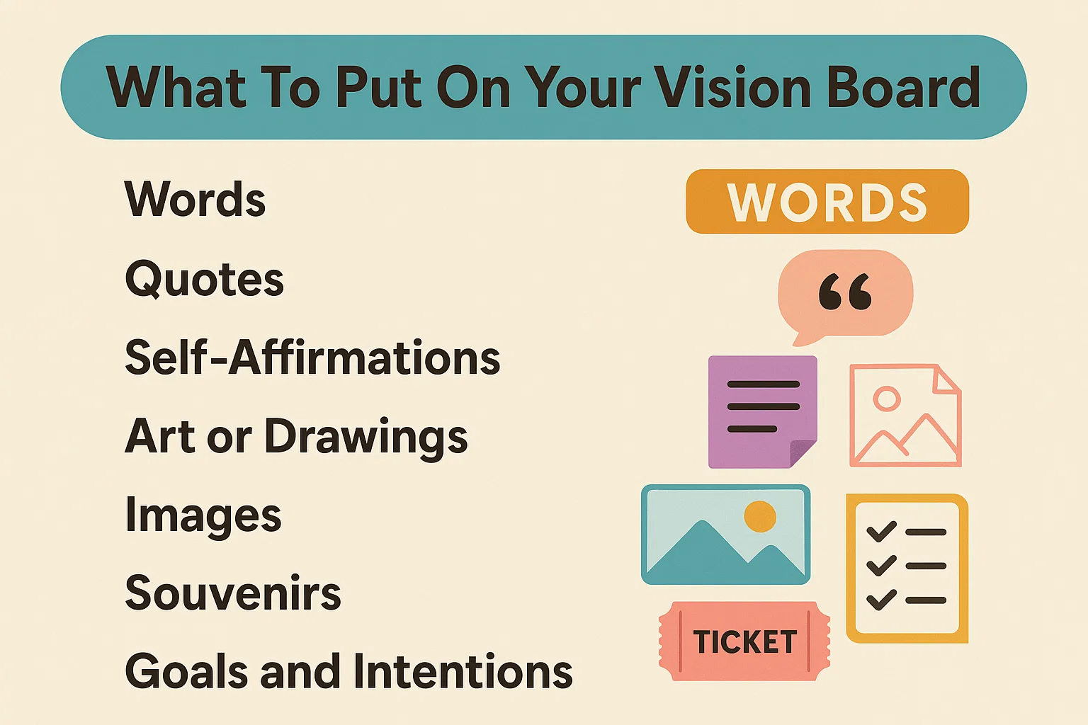 What is a Vision Board? | The Ultimate Guide to Creating Your Own Personal Vision Board! Image