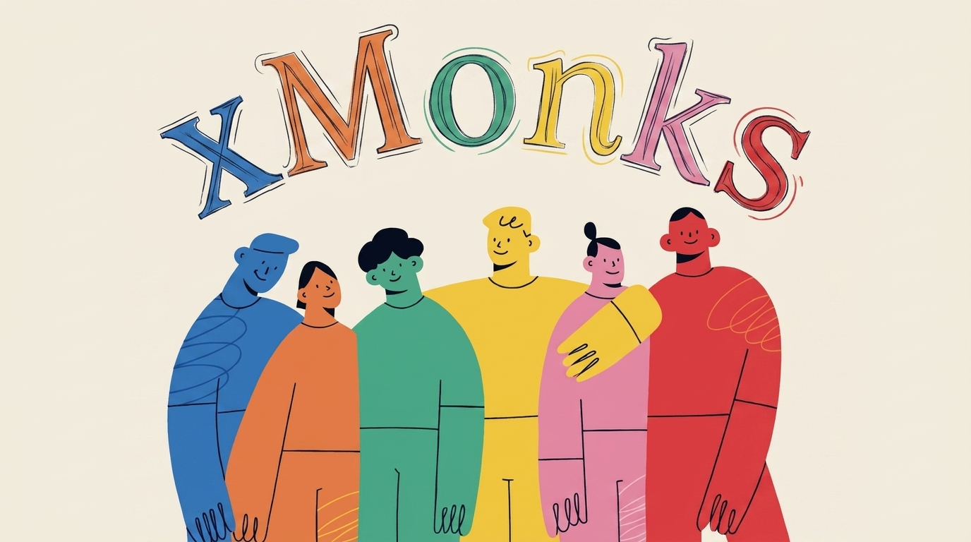 xMonks team session banner